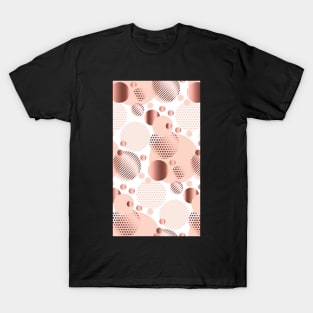 Rose Gold Pattern T-Shirt